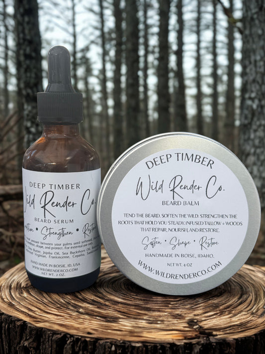 Deep Timber Beard Balm & Serum