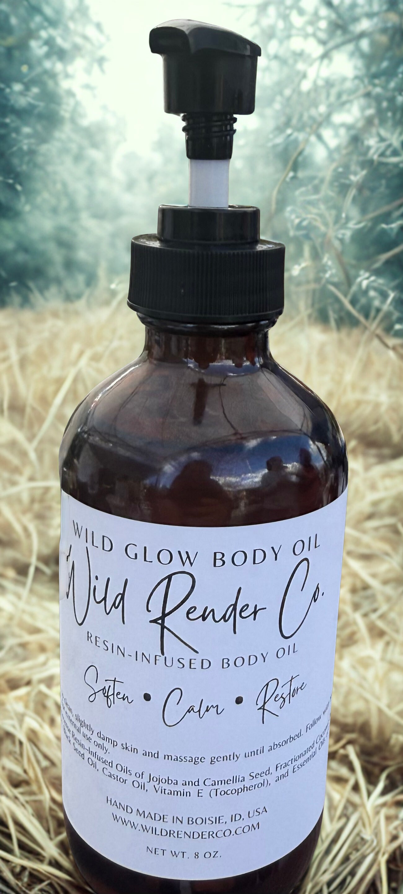 Resin-Infused Body Oil