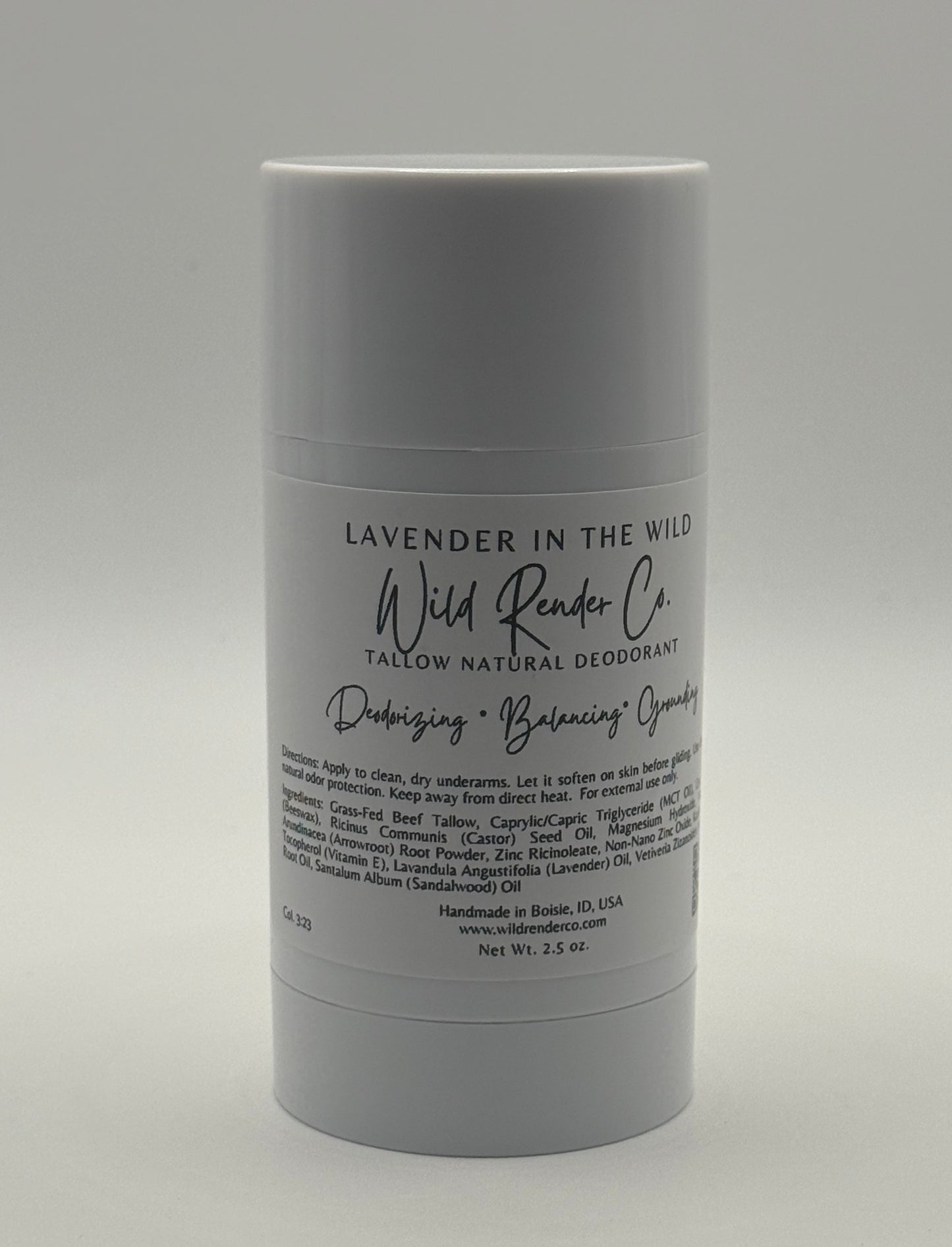 Tallow Deodorant