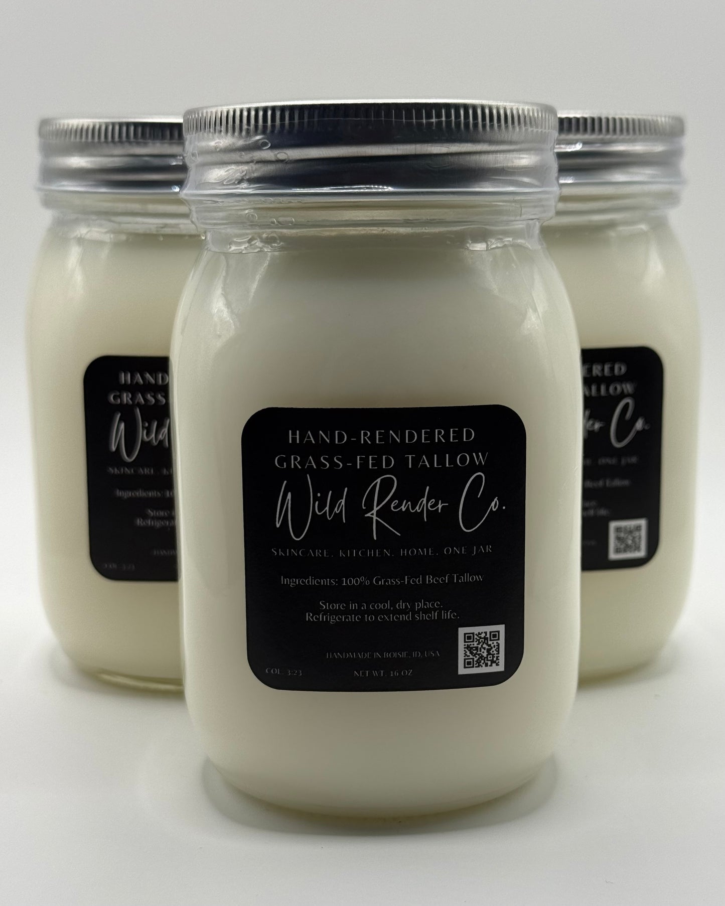 HAND RENDERED GRASS-FED TALLOW